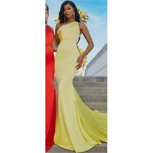 Portia and Scarlett PS22358 Dress in YELLOW